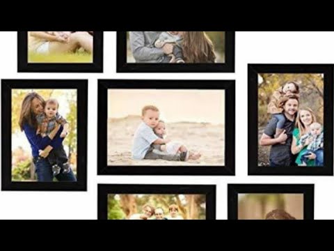 Set of 7 photo frames | 4×6 & 5×7 photo frame review | Best photo ...
