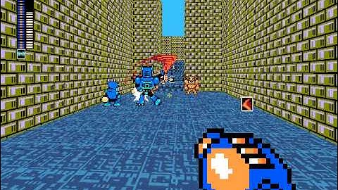 Mega Man 8 Bit Deathmatch - Custom Map - Wily 3: Arena