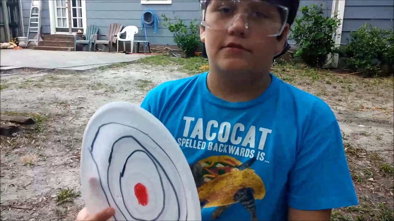 The Rumfelt Broz teaching bb gun safety with a little target practice. DO NOT TRY THIS AT HOME!!