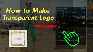 PUBG Mobile Profile Transparent Logo Trick - Background Remove Easy Tutorial screenshot 5