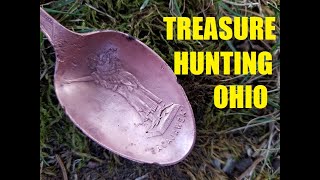 Treasure Hunting Ohio - Bottle Digging - Trash Picking - Antiques For Free - Sacagawea Spoon