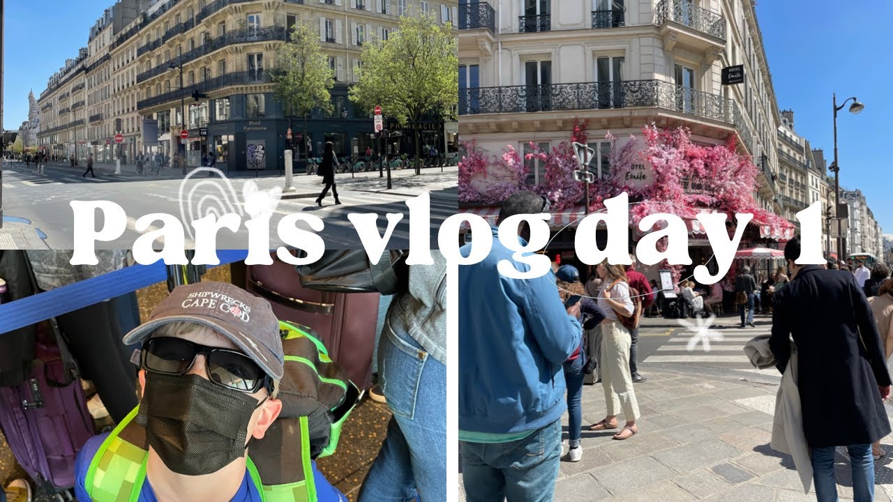 PARIS VLOG DAY 1!!!!