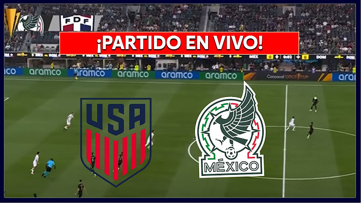🔴 MEXICO VS ESTADOS UNIDOS EN VIVO ⚽ JUEGA SANTI GIMENEZ - COPA ORO 2025