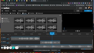 Adding Audio and Music to WeVideo