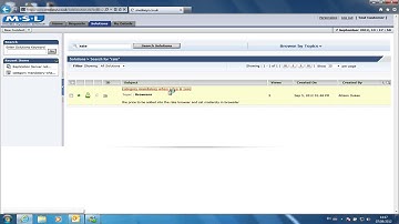 Service Desk - Logging on and Home Page