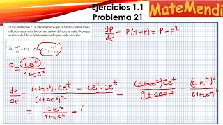 ZILL SOLUTION MANUAL 9TH ED. EXERCISES 1.1 PROBLEM 21