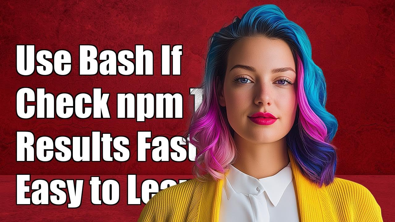 How To Use Bash Conditional Statements To Check Npm Test Results YouTube How to use bash conditional statements to check npm test results youtube