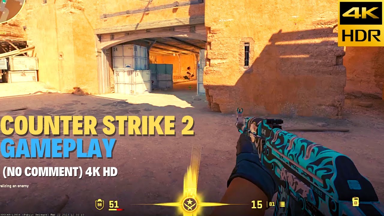 Counter Strike 2 NEW 10 Minutes Exclusive Gameplay (4K 60FPS HDR