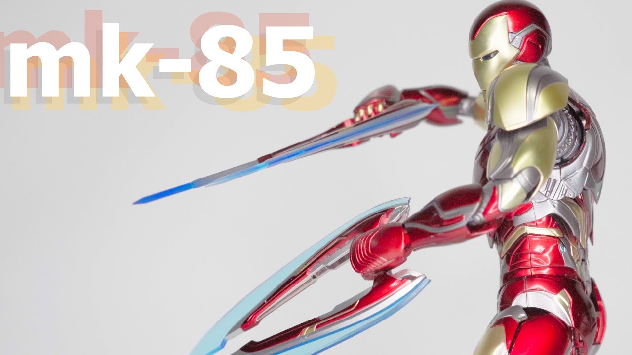 threezero iron-man mk85 - YouTube