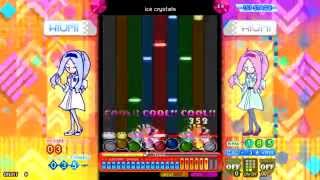 pop'n music] ice crystals EX 正規→mirror - YouTube