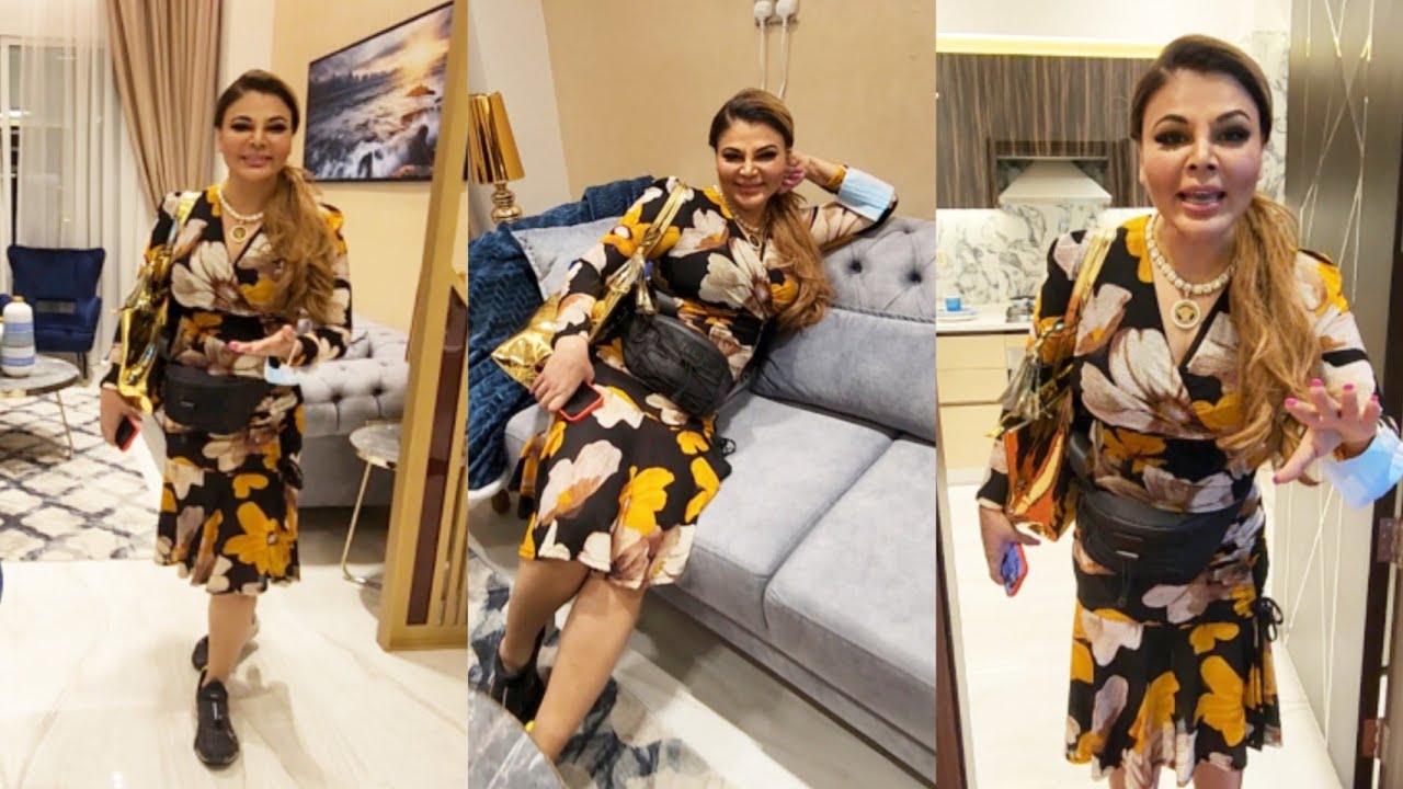 Посмотрите на роскошный дом Ракхи Савант в Дубае 🕵️🏤