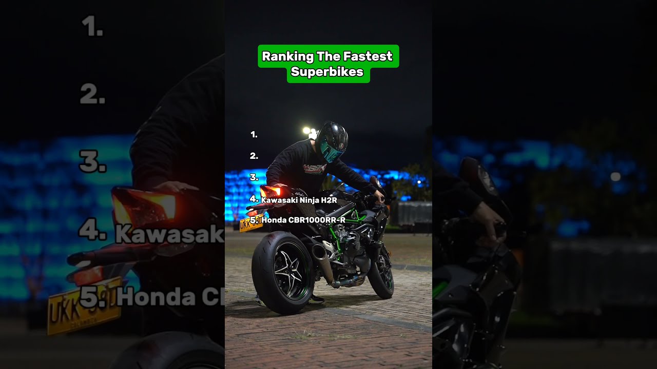 Top 5 Fastest Superbikes In The World 2025 Ultimate Speed Ranking Shorts