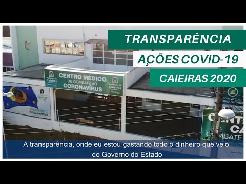 Transparência nas Ações de Combate ao COVID-19 em Caieiras