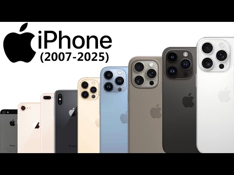 The Ultimate iPhone Evolution: Every Model from 2007 to 2025