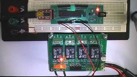 Hobbybotics Optoisolated Relay Controller
