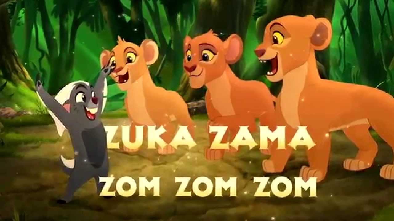 The Lion Guard Return of the Roar Zuka Zama Video YouTube
