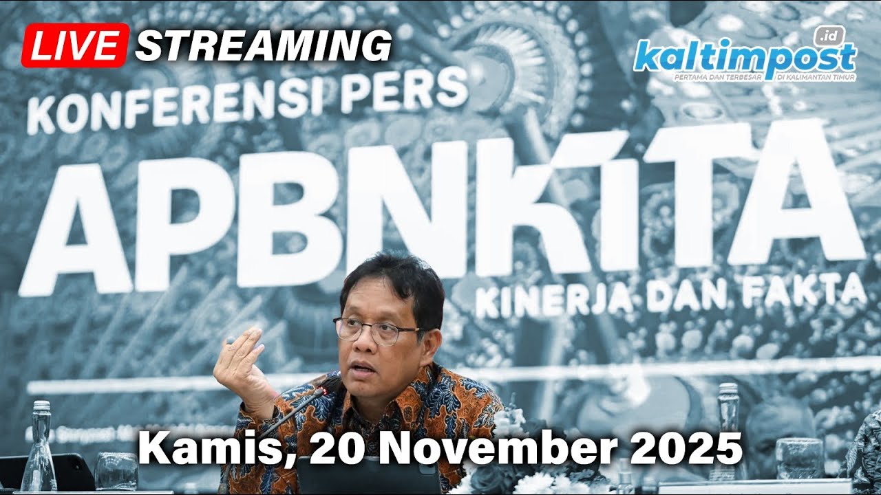 [LIVE] Menkeu Purbaya Sampaikan Kondisi Ekonomi Terkini, Konferensi Pers APBN KiTa November 2025