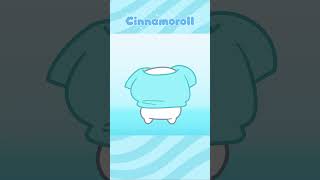 Not the Best Fit 💙 #Cinnamoroll #Sanrio #shorts #animation