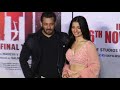 Salman Khan Full Masti With Mahima Makwana & Aayush Sharma - Antim Trailer Launch