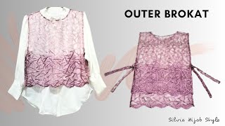 Cara Membuat Pola Outer Brokat | Outer Brokat Kondangan screenshot 4