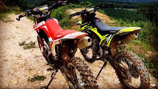 Kawasaki KLX 150 BF Extreme VS Honda CRF 150