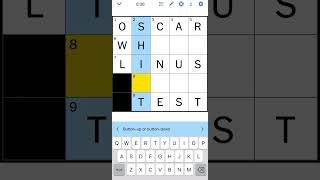 Oranje builds a NYT Mini Crossword solve for October 1 #mini #shorts #crossword #nytimes Tiny Building Blocks Mini Crossword