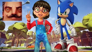 Hello Neighbor - New Neighbor Scary Teacher 3D Tani Act 2 Different versions Gameplay Walkthrough TP screenshot 4