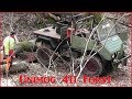 Unimog 411 im Forsteinsatz mit 2x6t Werner-Winde