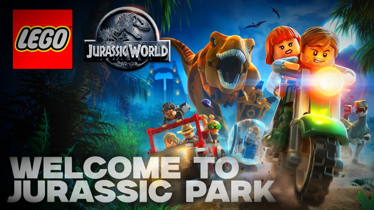 LEGO Jurassic World Walkthrough - Part 2: Welcome to Jurassic Park