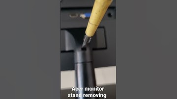 Acer ek220q ek240yc Monitor stand removing demo.An easy method but without idea people will struggle