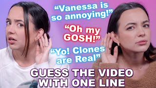 Guessing Our Old Videos by One Line ONLY!   Merrell Twins