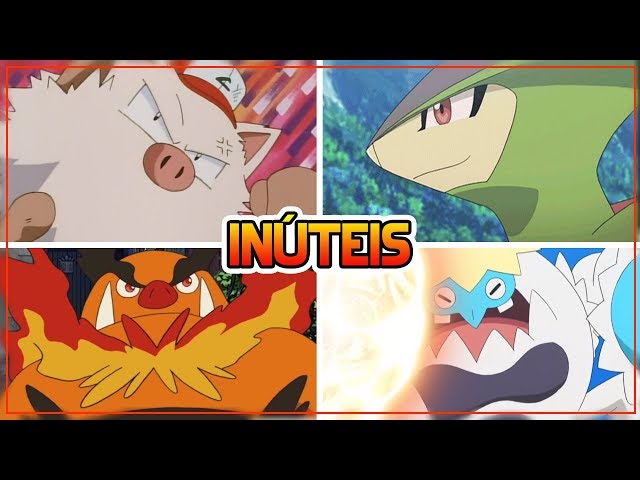 10 Pokémons inúteis em batalha que amamos mesmo assim!