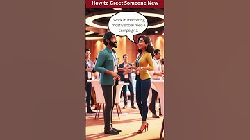 How to Introduce Yourself at a Networking Event | English Listening Practice #EnglishPractice