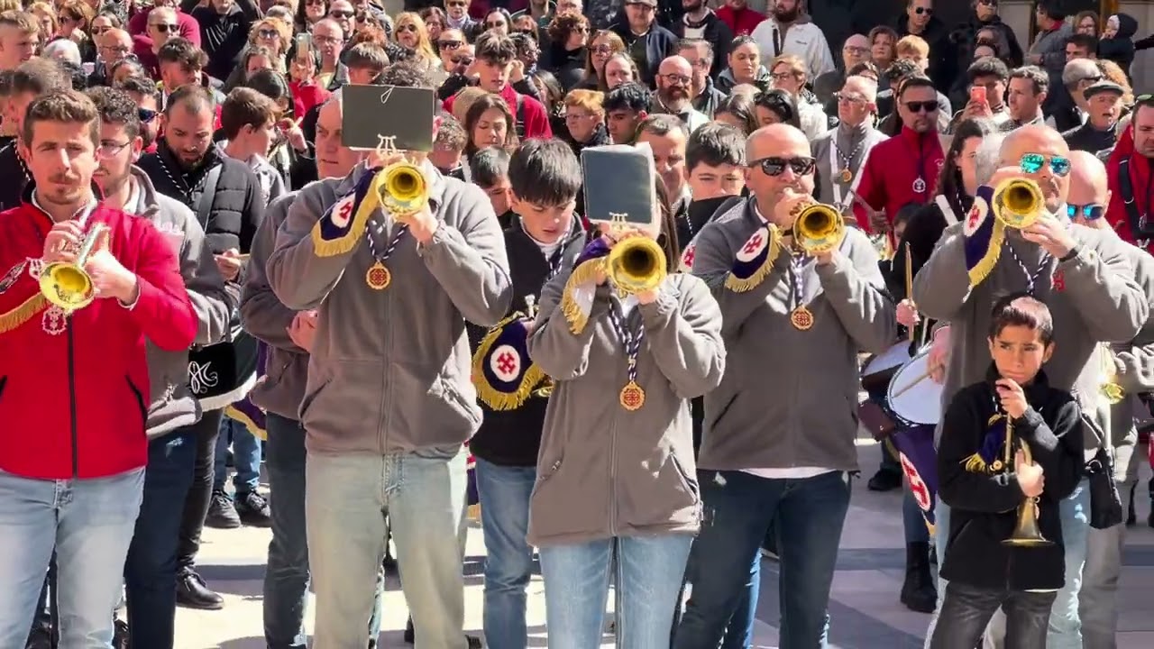 La Saeta , Bandas de Tambores y Cornetas de La Semana Santa de Monóvar 2024.