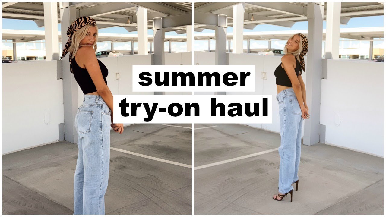 huge summer try on haul! | Keaton Milburn