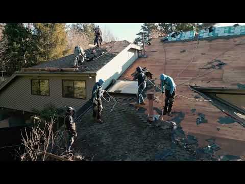 Video preview of Sunnyside roof replacement process