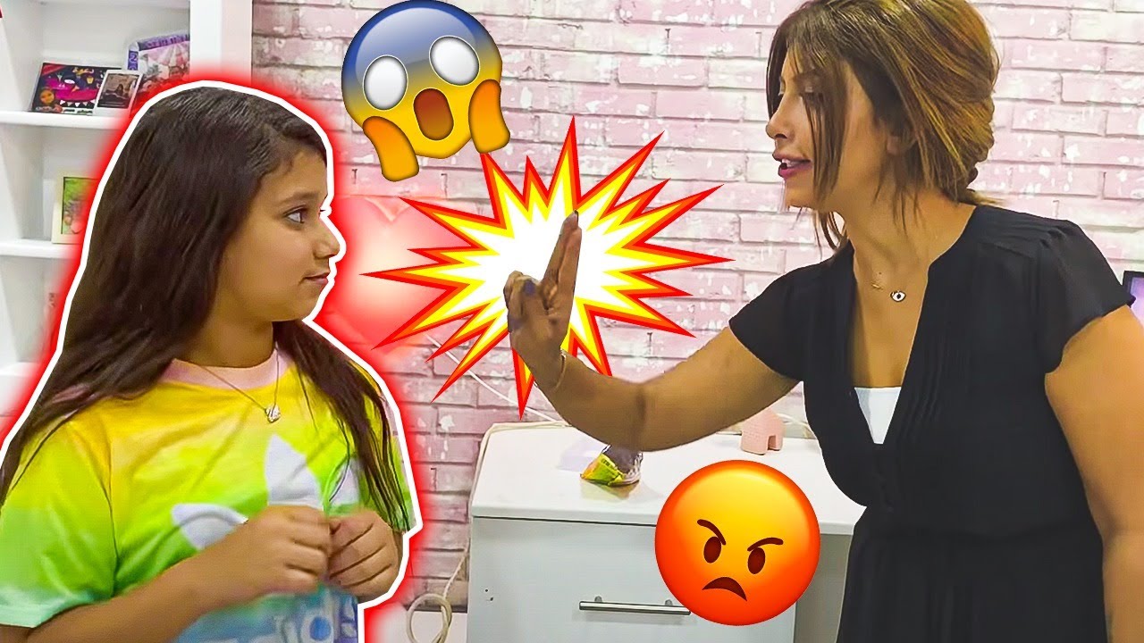 ماما ضربت شهد عشان اغراضها مومرتبه