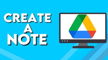 How To Create a Note With Google Keep Notes on Google Drive