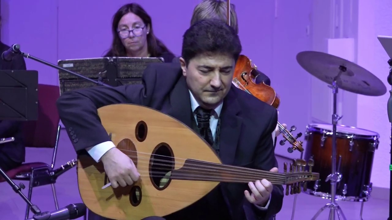 The second movement of the oud concerto / Raed Khoshaba مستوحى من مقام اللامي