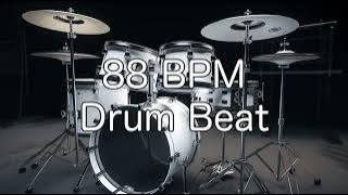 88 BPM Rock Drum Beat for Musical Practise