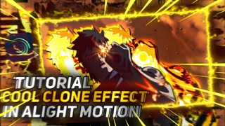 CLONE EFFECT TUTORIAL IN ALIGHT MOTION