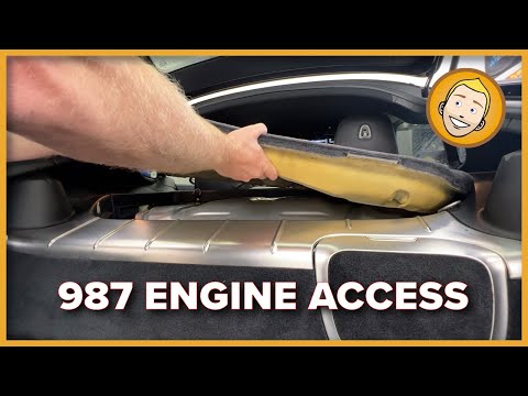 Porsche Cayman 987 Engine Access