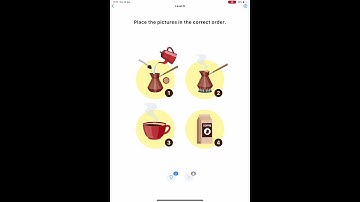 Easy Game - Brain Test Level 6 - Place the pictures in the correct order