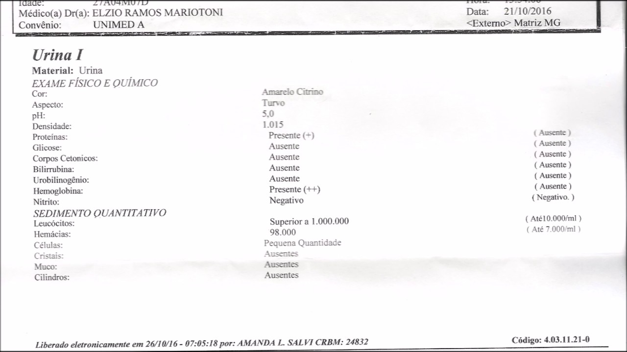 Urina, urianálise e creatinina Fisioterapia Unifal/MG YouTube