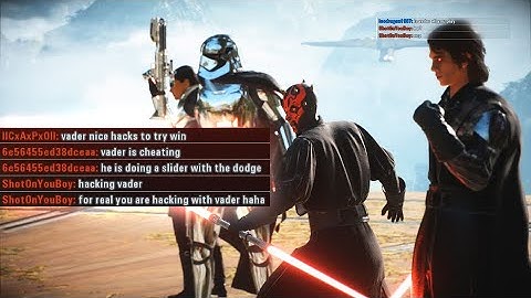 The ENTIRE team accuses Vader of cheating | HvV #563 | Star Wars Battlefront 2