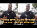 Cop Ticketed Him On Private Property Because His Feelings Got Hurt 