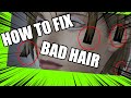 SFM TO BLENDER: Fix hair and eyelashes FAST