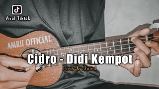 CIDRO - DIDI KEMPOT ( Gek Opo Salah Awakku Iki ) Cover Ukulele By Amrii 