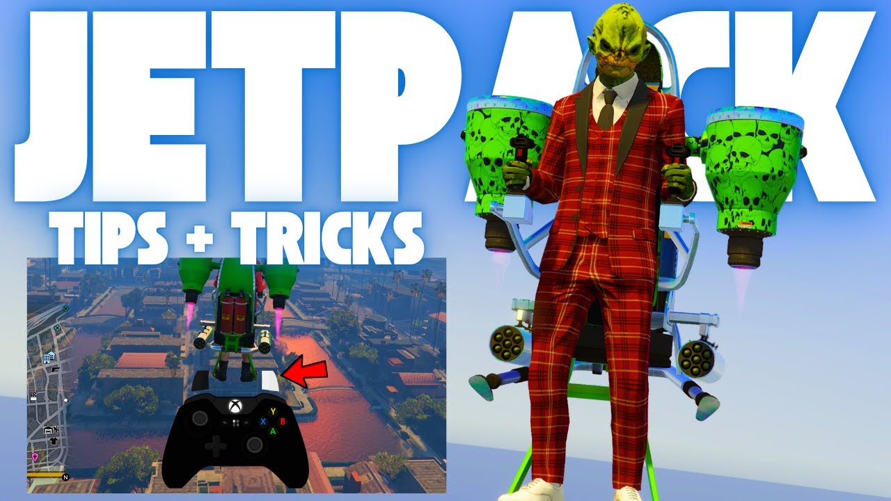 How to use the Jetpack for PvP in GTA Online