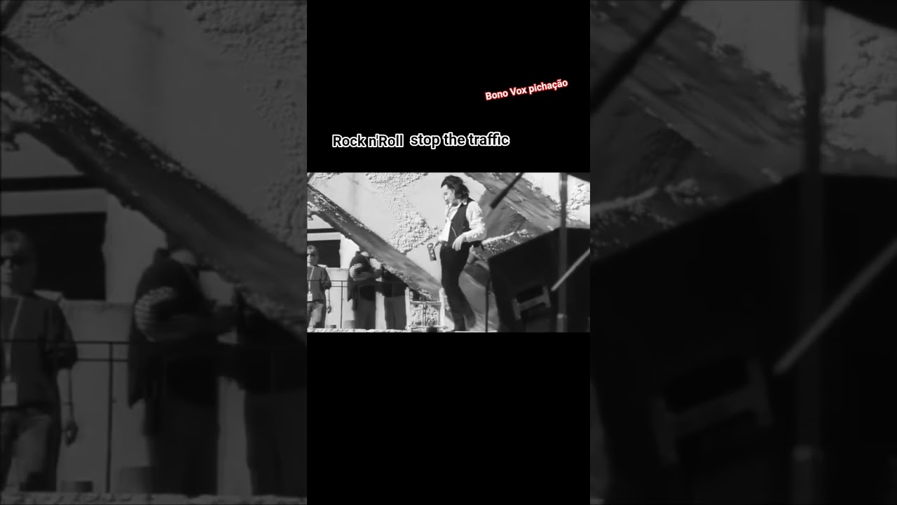 U2 - All Along the Watchtower Jimi Hendrix Cover